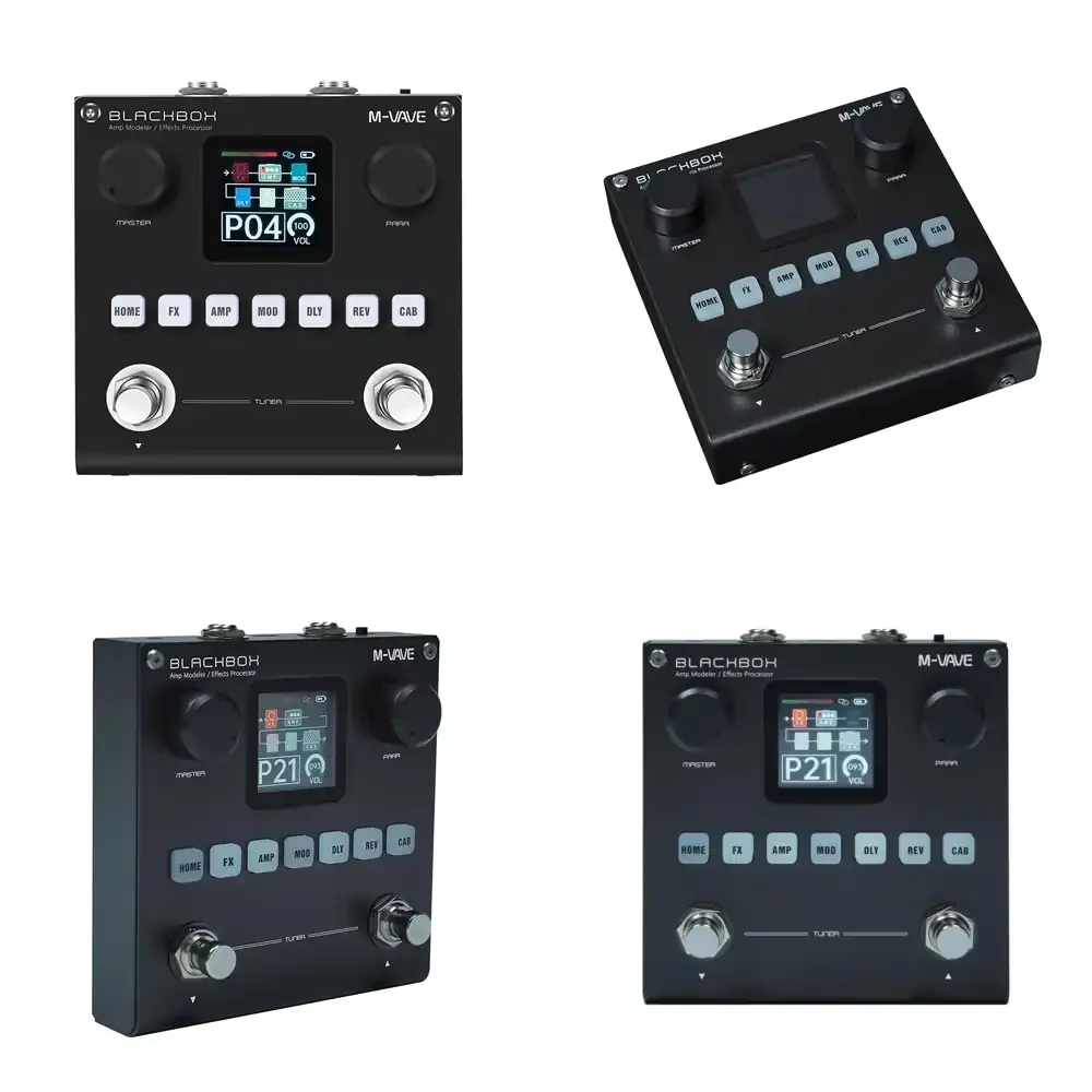 Portable Multi-Functional BT MIDI Controller for Guitar Bass Rechargeable Wireless Connectivity for Audio Sound Cards Mixers
