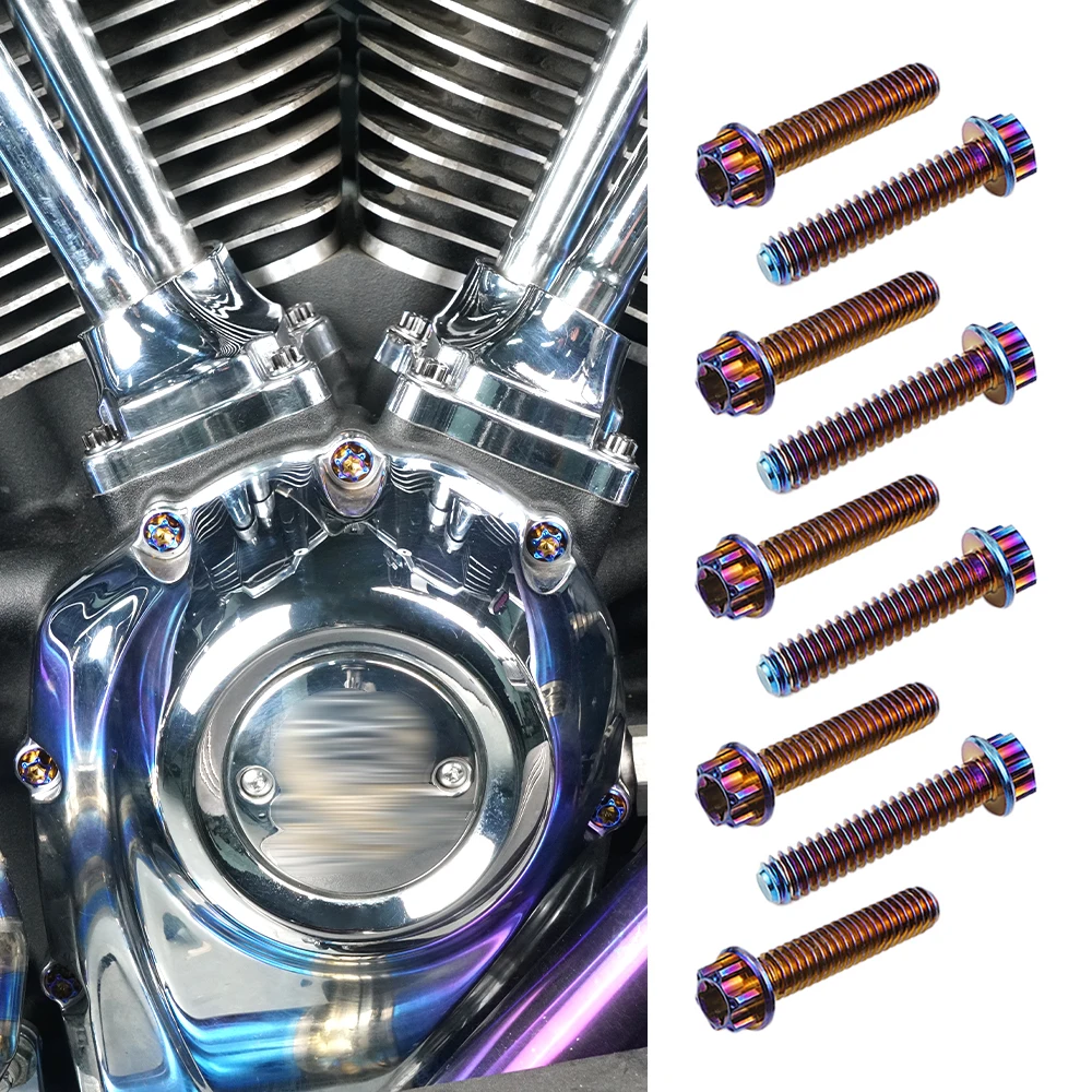 

Motorcycle Cam Cover Screws Bolt for Harley Road King Special FLHRXS 2017-2024 Road King Street Glide Road Glide/Special 17-2022