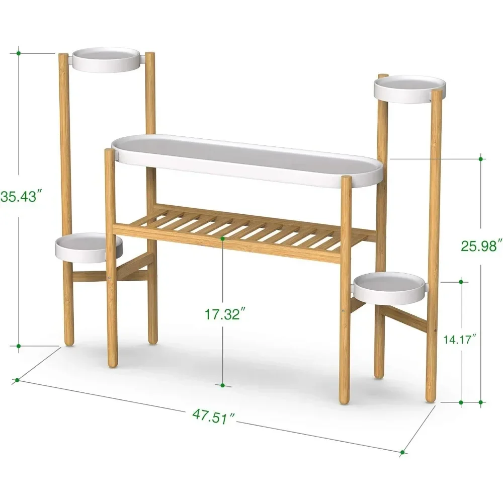 plant stand indoor, Bamboo Plant Stands, 3 Tier Tall Holder Display Rack Plants Stand,plant stand indoor