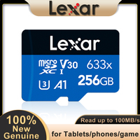 Lexar TF Cards 633X Memory Card 64GB 32GB Flash Cards 128GB Class 10 Micro SD Card  SDHC/SDXC UHS-I Blue for Dashcam/Camcorder