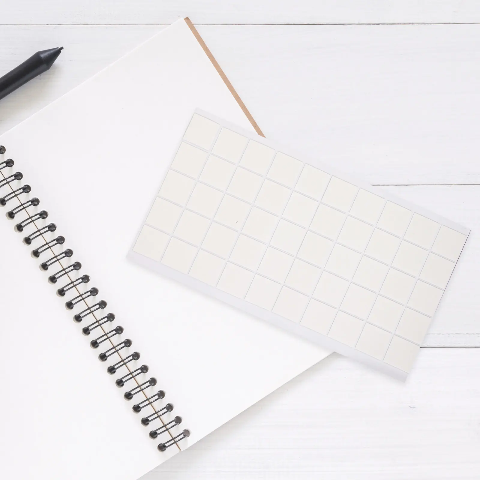 2Sheets Transparent Double Sided Acrylic Dot Stickers No Trace Adhesive Clear Round Square for Home Office Wall Art