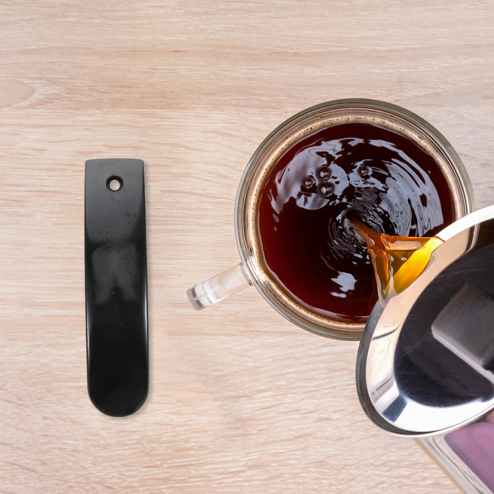 

Coffee Pot Replacement Handle Universal Lid Grips Removable Anti-scalding Clip Sturdy Material Precise Fit Long-lasting
