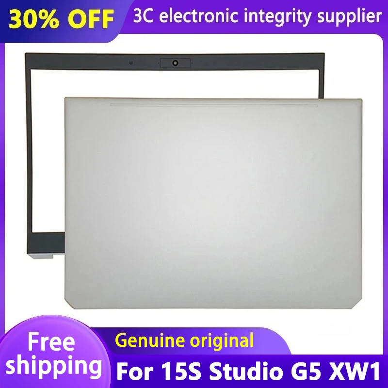 

NEW Laptop Case for ZBook 15S Studio G5 XW1 LCD Back Cover Front Bezel Top Rear Lid Frame Shell Replacement Silver L30669-001