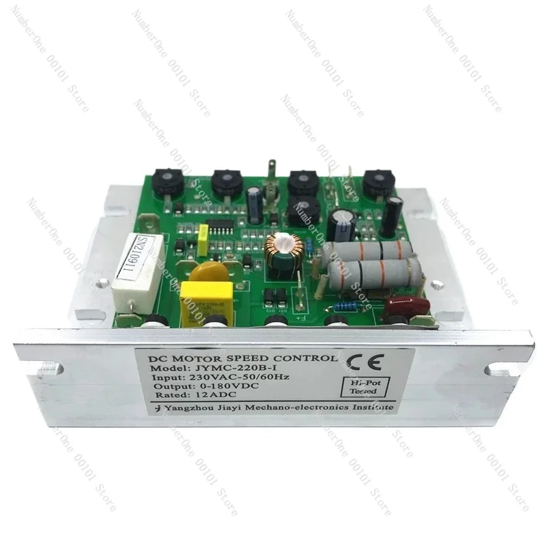 

DC Brush Motor Speed Regulator JYMC-220B-I 230VAC 12ADC lathe control board control board for mini lathe