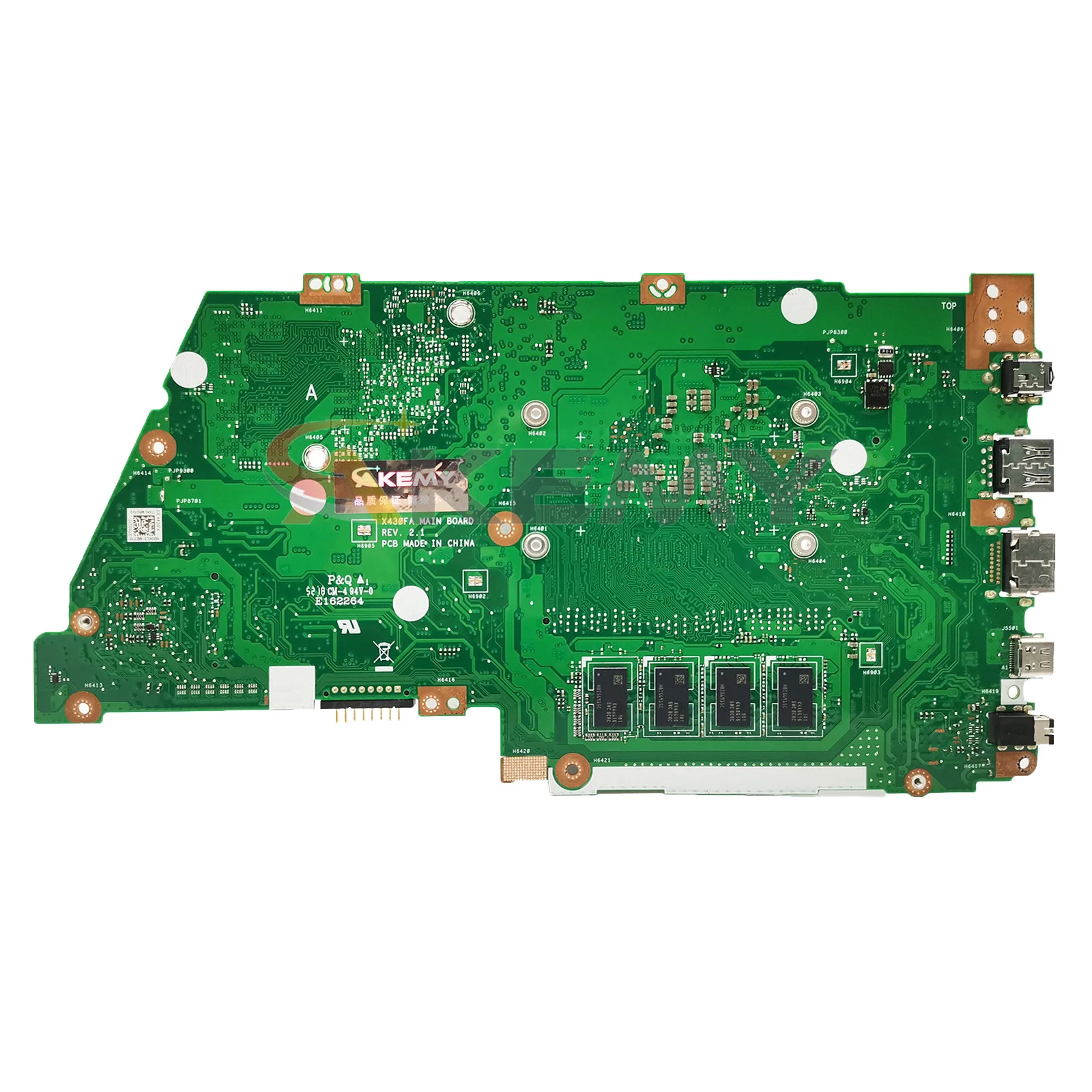 X430FN Laptop Motherboard For ASUS VivoBook R430F X430FN X430F S14 X430FA V430F K430F S4300F S430F Mainboard With I3 I5 I7 CPU