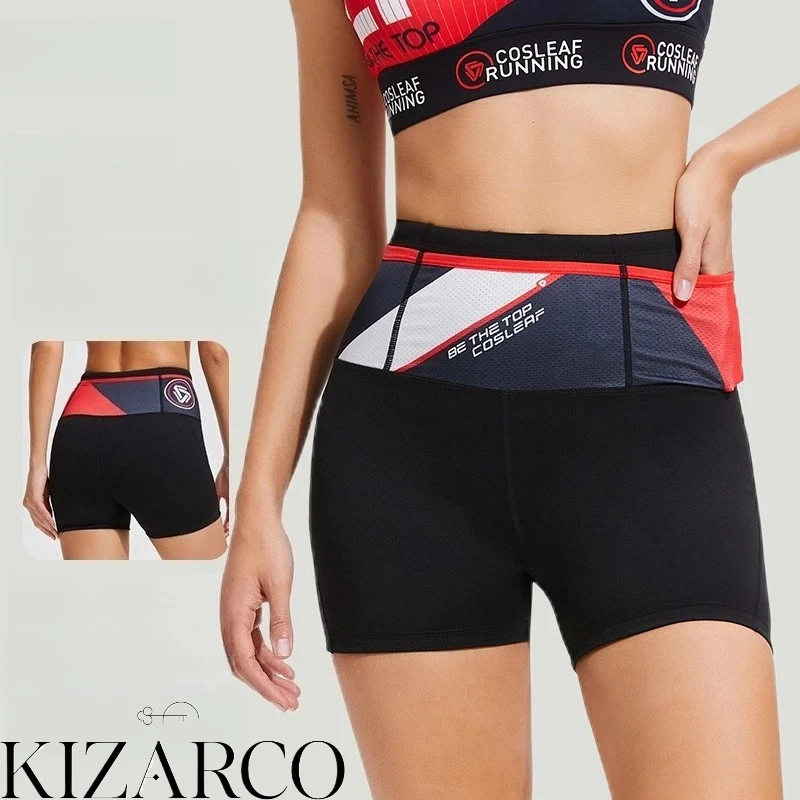 Breathable Women's Sports Shorts - Elastic Drawstring Waist, Liner Design, Side Pocket, Ideal for Gym Yoga Running Casual Wear