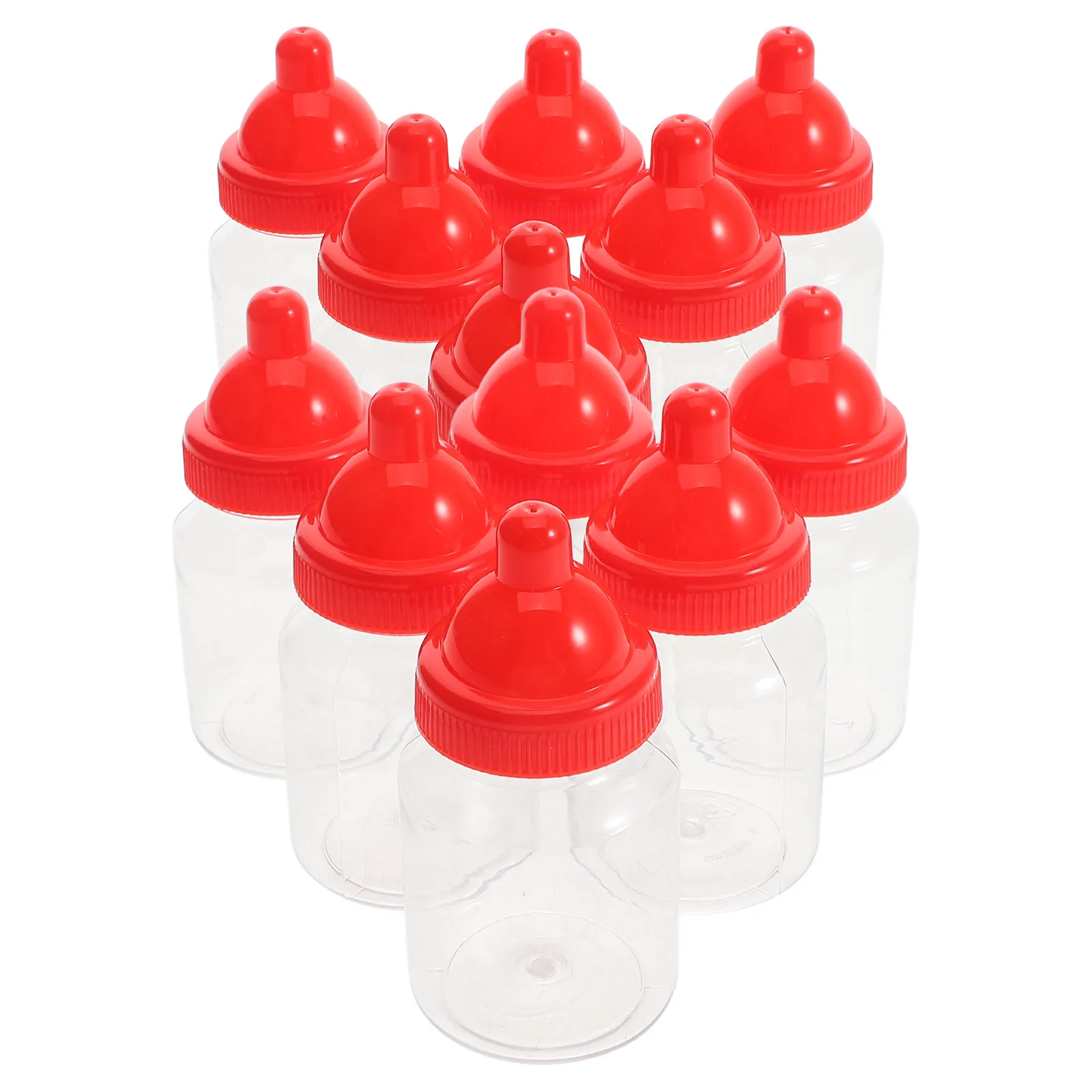 

12Pcs Candy Boxes Fillable Bottles Clear Mini Candy Jars Shower Party Favors Treat Containers Decorative Bottles