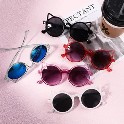 Kids Vintage Cute Sunglasses Boy Girl Toddler Baby Outdoor UV Protection Sun Glasses Eyewear Children Accessories Gift Wholesale