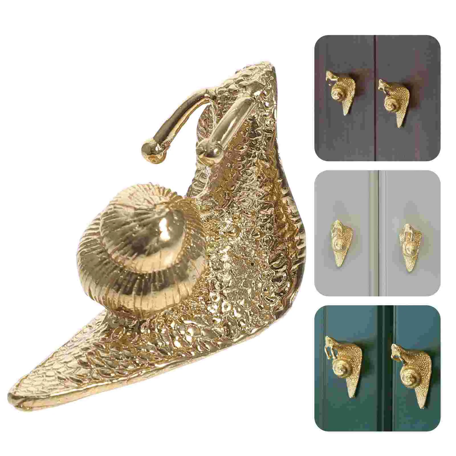 Decor Gold Octopus Knobs Brass Handle Furniture Cupboard Cabinet Dresser Drawers