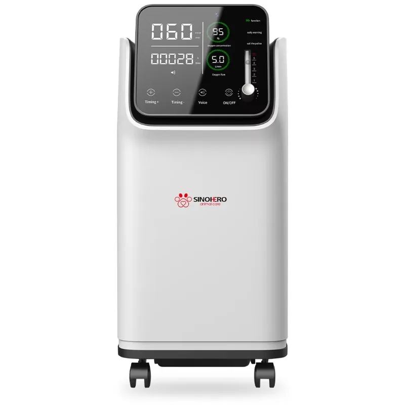 

Medical Grade 5 Liter Portable Veterinary Oxygen-concentrator Animal 5l Concentrator Oxygen Portable Oxygen Generator