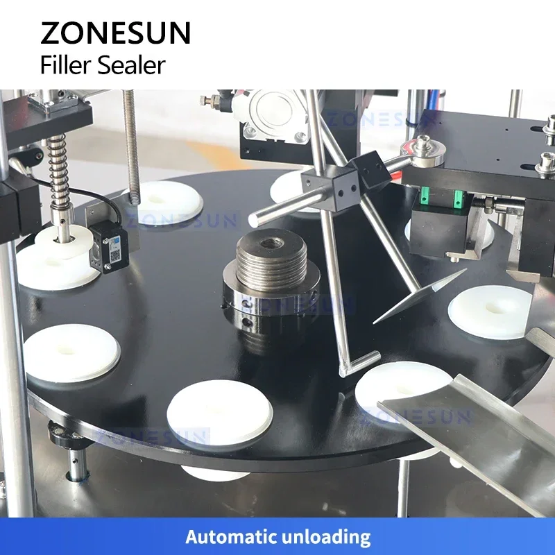 ZONESUN Tube Plastique Remplisseur Scellant, Remplissage Monobloc et Bancs À Ultrasons Machine Scellant Cosmétique Tube Emballage ZS-FS008U