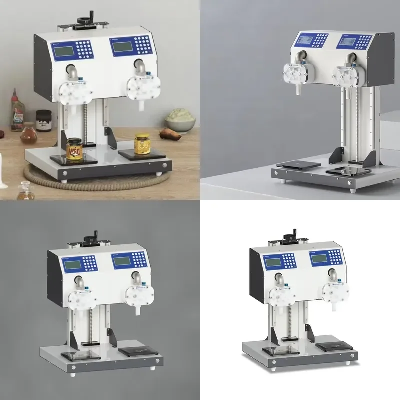 for High quality Double Head Intelligent Weighing Filling Machine Viscous Liquid Wholesale Price New Condition Beekeeping