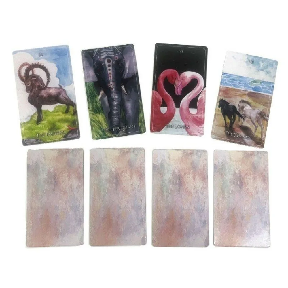 Cartas de Tarô de Criança Selvagem, 12x7 cm, 78 PCs