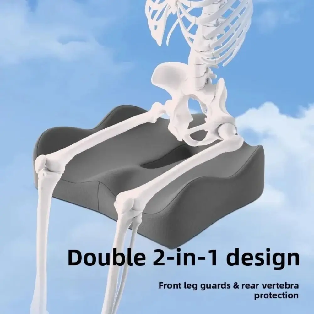 جديد عظم الذنب عرق النسا آلام الظهر الإغاثة الراحة كرسي مكتب وسادة مقعد السيارة عدم الانزلاق العظام رغوة الذاكرة وسادة العصعص