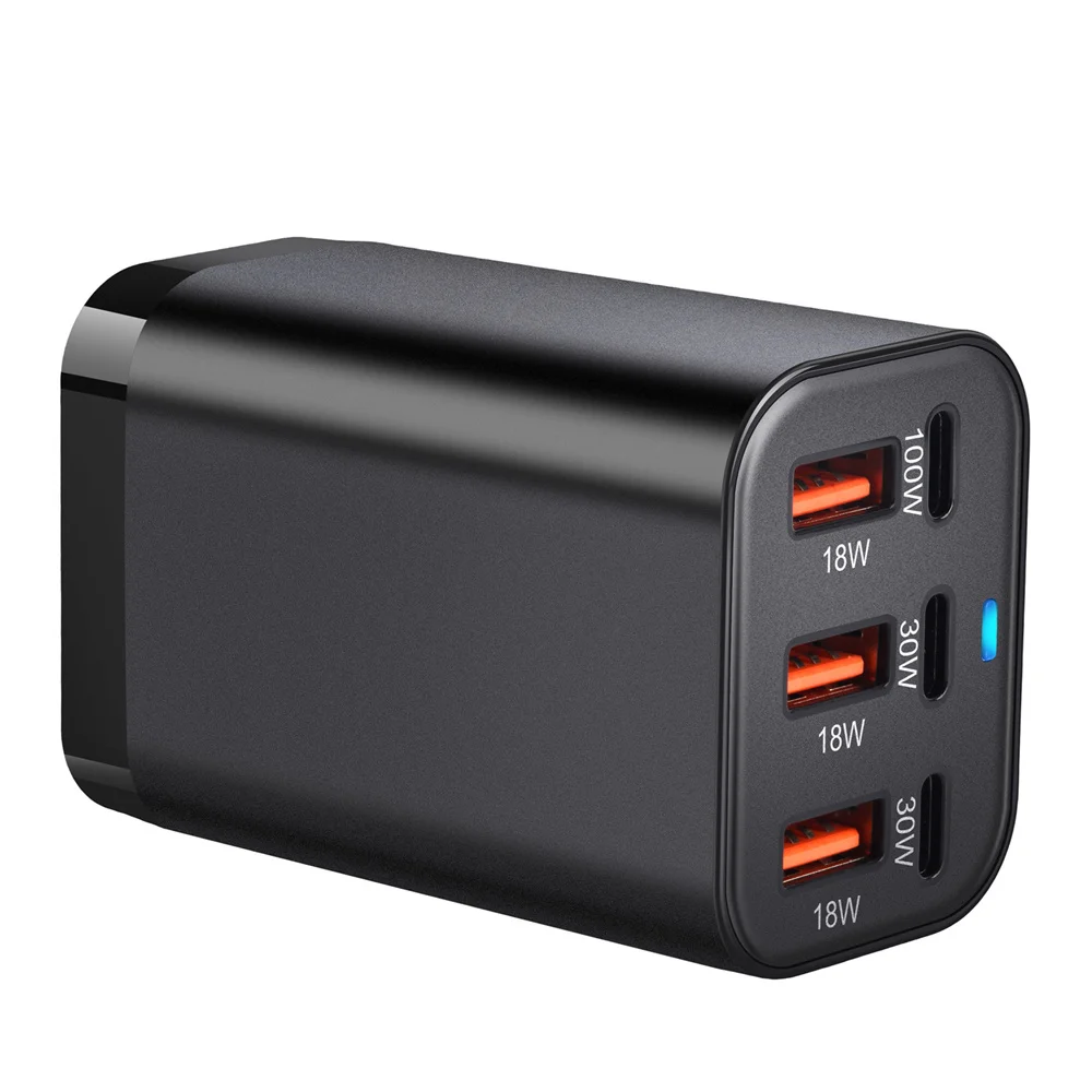 New Style 200W GAN Desktop 3C3A Charger Cross-Border Dedicated GAN Mobile Phone Charger GaN Charge