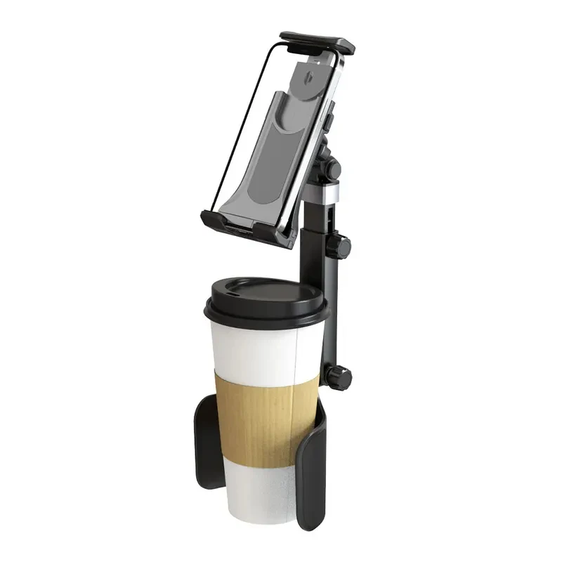 Car Cup Phone Tablet Holder Expander with Cell Phone Mount 360 Rotation Smartphone Auto Interior Accessories