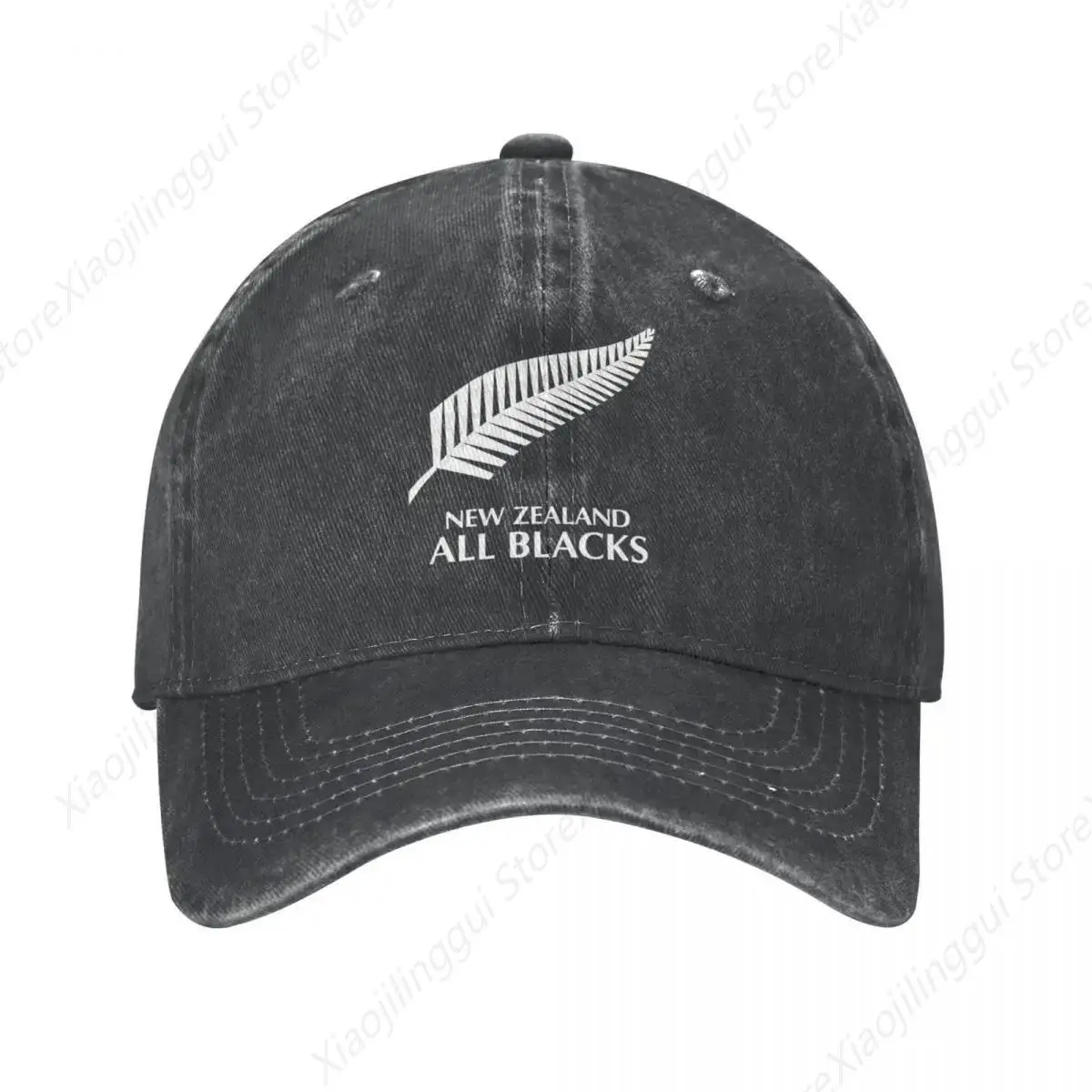 New Zealand Baseball Cap Rugby Team Fashion Women Men Washed Hip Hop Hats Sun Visor Design Tennis Skate Baseball Caps Gift