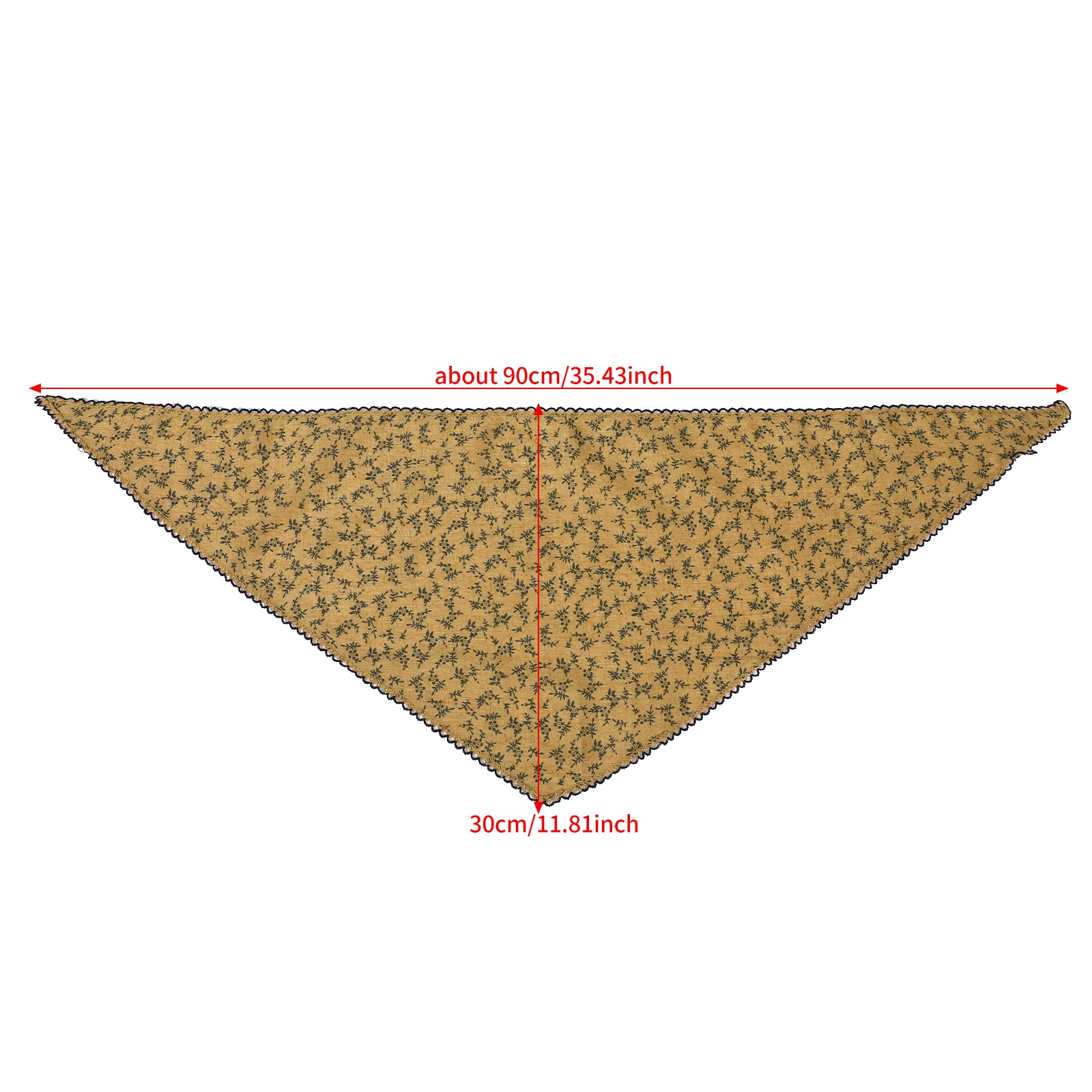 AWAYTR Rustic Floral Pattern Hair Bands Fashion Hair Scarf For Women Flower Holiday Headband Bohemian Hair Accessories