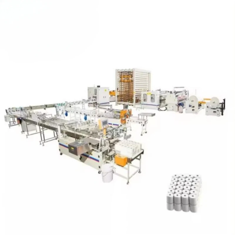 1850Jumbo Roll Size Toilet Paper Roll Cutting Rewinding Machine High Speed Paper Making Production Line