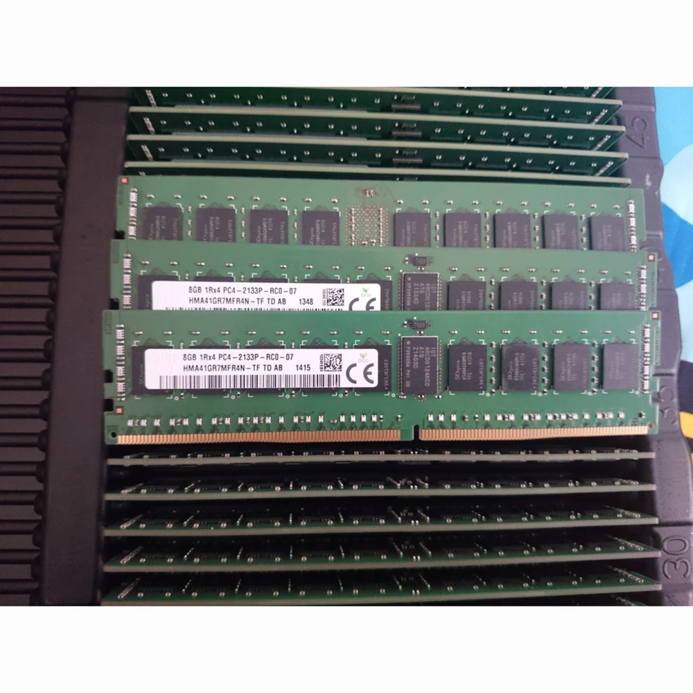 For Inspur NF8465 NF5180 NF5170 M4 Server Memory 8GB 8G DDR4 2133P ECC REG RAM Works Perfectly Fast Ship High Quality