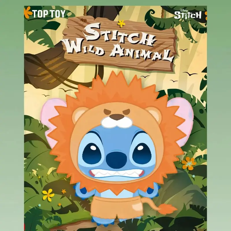 

2025 New Toptoy&Stitch Wild Animal Series Blind Box Accurate Reproduction Of Character Characteristics Diy Dress Birthday Gift