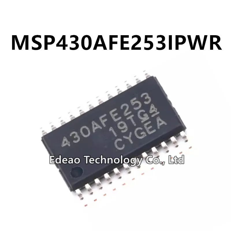 5~50Pcs/lot NEW MSP430AFE253IPWR TSSOP-24 MSP430AFE253IPW MSP430AFE253 SMD Marking:430AFE253