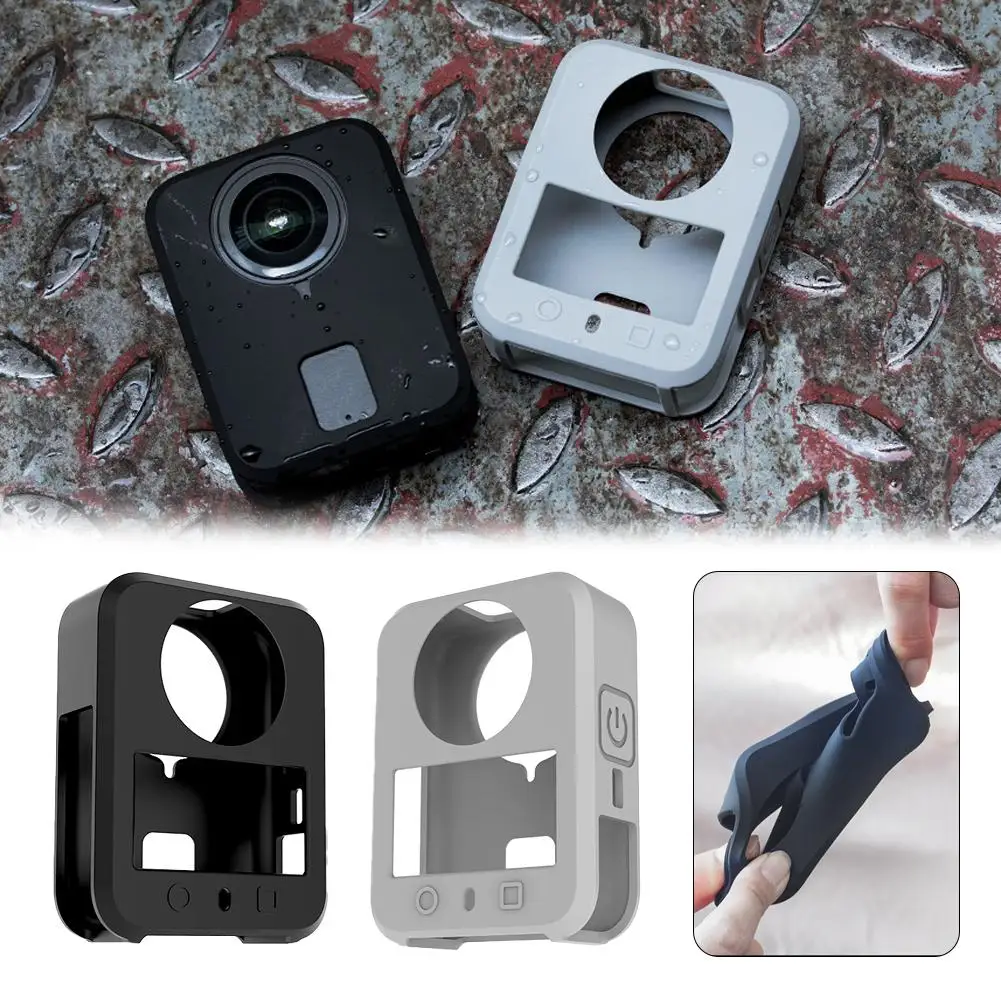 ل DJI OSMO 360 الجسم سيليكون واقية السلامة واقية مقاومة للخدش مقاومة للصدمات مكافحة در مقاومة للاهتراء