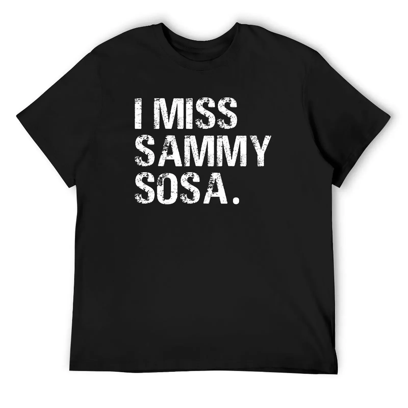 

Vintage I miss sammy sosa Typography T-Shirt blanks luxury clothing labubu shirts men