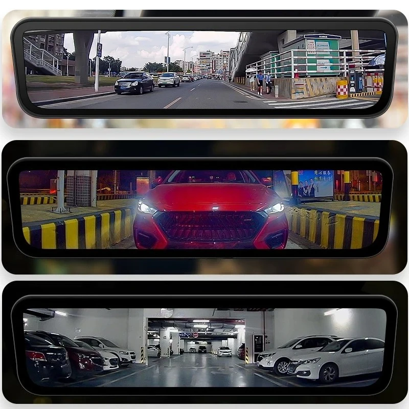 for Zeekr 7X / 001 2025 2026 Car Dash Cam Digital Signal Streaming Rearview Mirror HD Night Vision IPS Screen Video Recorder