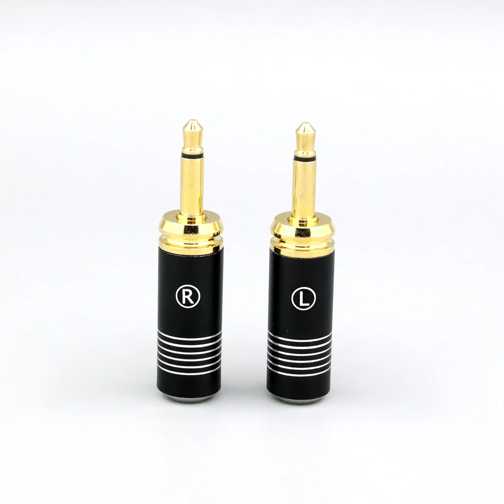 Металлическая версия DIY наушники на заказ, штифт 3,5 мм для Focal Clear Elear Elex Elegia Stellia, 6 мм, хвостовое отверстие LN008950