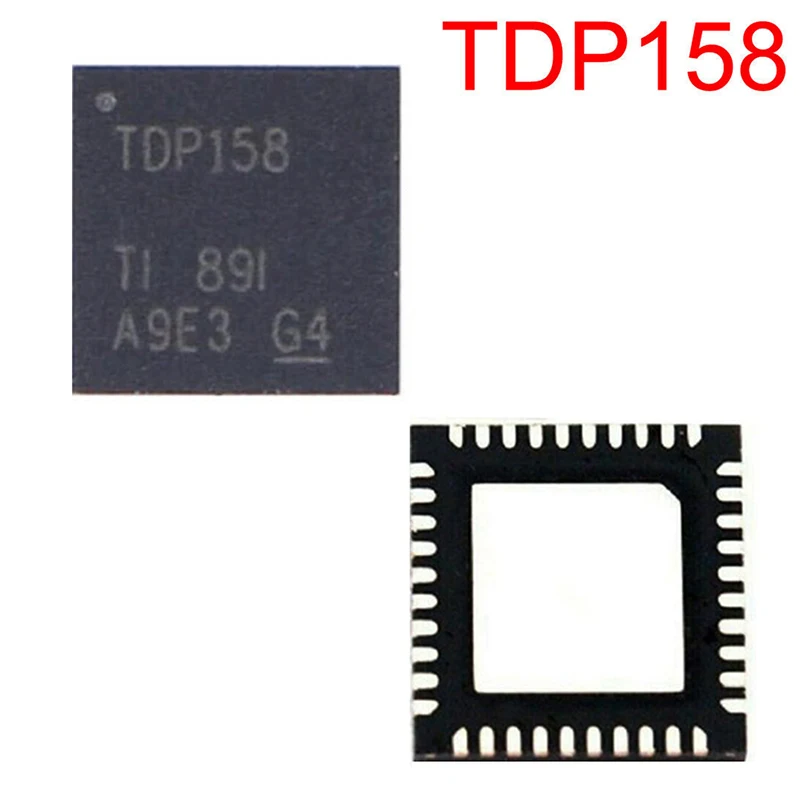 TDP158 HDMI Retimer IC Chip Display Interface Replacement For Microsoft Xbox One S and X IC Chip TDP158 WQFN40 TDP158RSBR