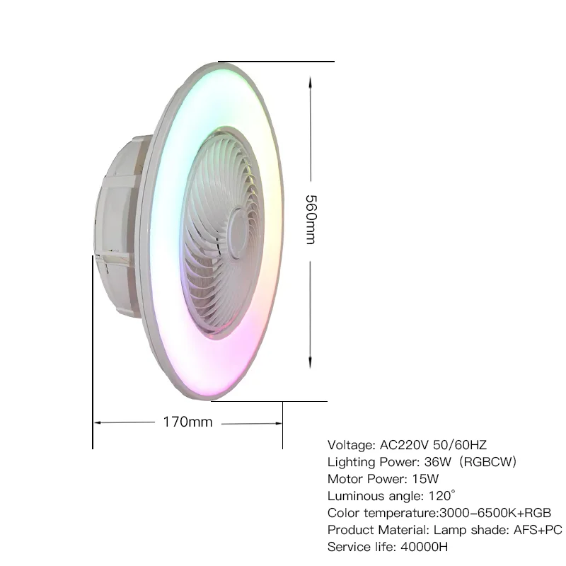 Imagem -06 - Lâmpada de Teto Inteligente com Wi-fi Tuya Vida Inteligente Controle de Trabalho com Alexa Google Home Alice no Hub Requerido