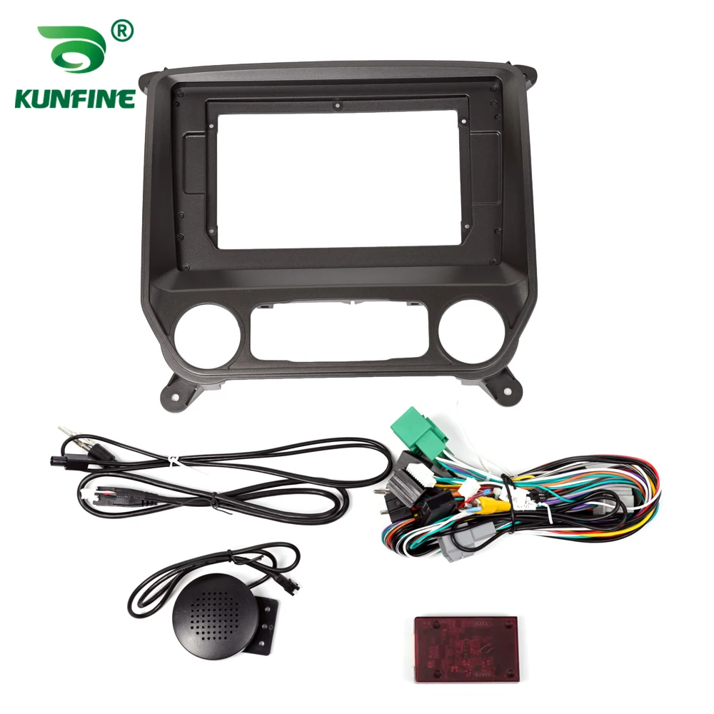 Auto GPS Navigation Stereo für Chevrolet Sierra 2013-2017 Radio Faszien Panel Rahmen passen 2din 10 Zoll in Dash Hea dunit Bildschirm – Detail 3