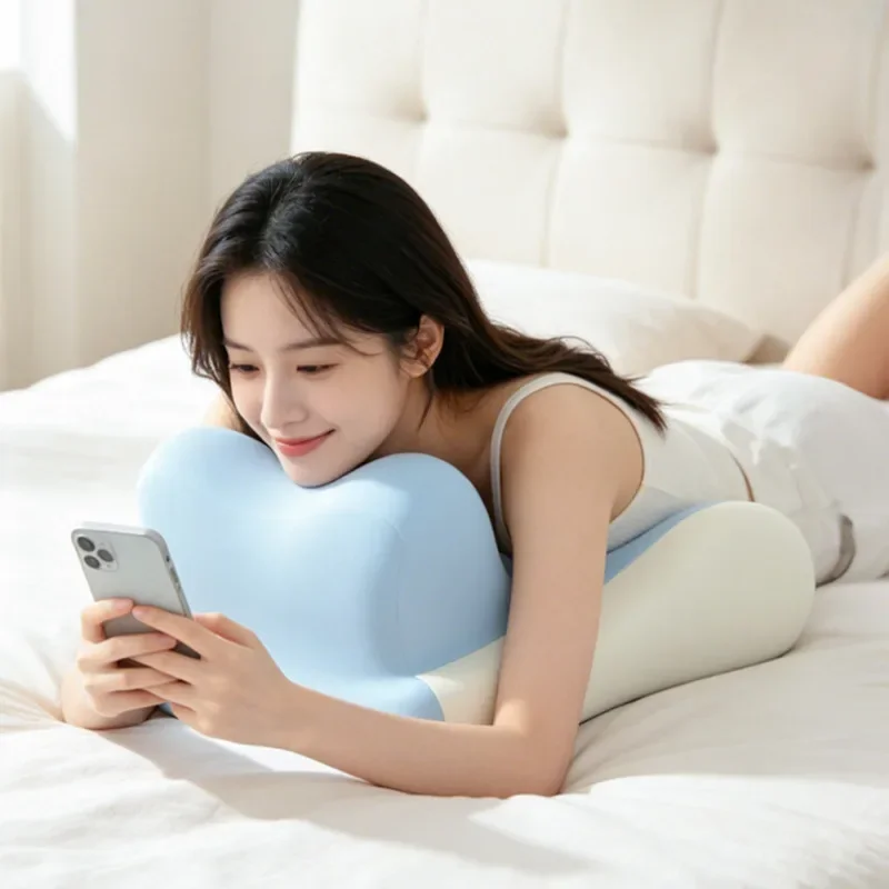 Memory Foam Sleeping Stomach Multifunctional Headrest Pillow Lying Face Down Ideal For Sleeping Playing On Your Phone