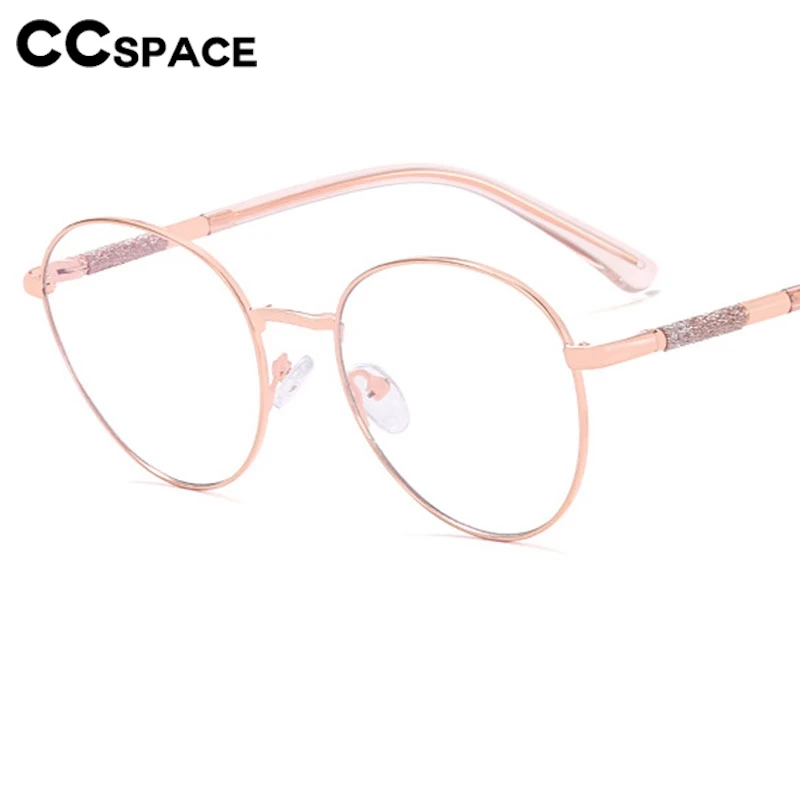 Women Round Metal Optical Reading Glasse Fashion Spring Hinge Resin Presbyopic Eyeglass Custom Prescription Spectacles #303816