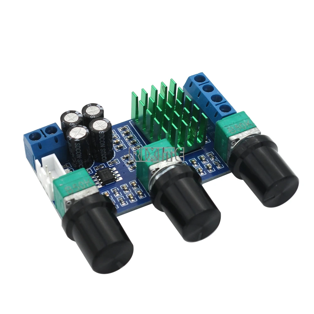 XH-M567 TPA3116D2 Dual-channel Stereo High Power Digital Audio Power Amplifier Board Audio Power Amplifier Board 80W*2