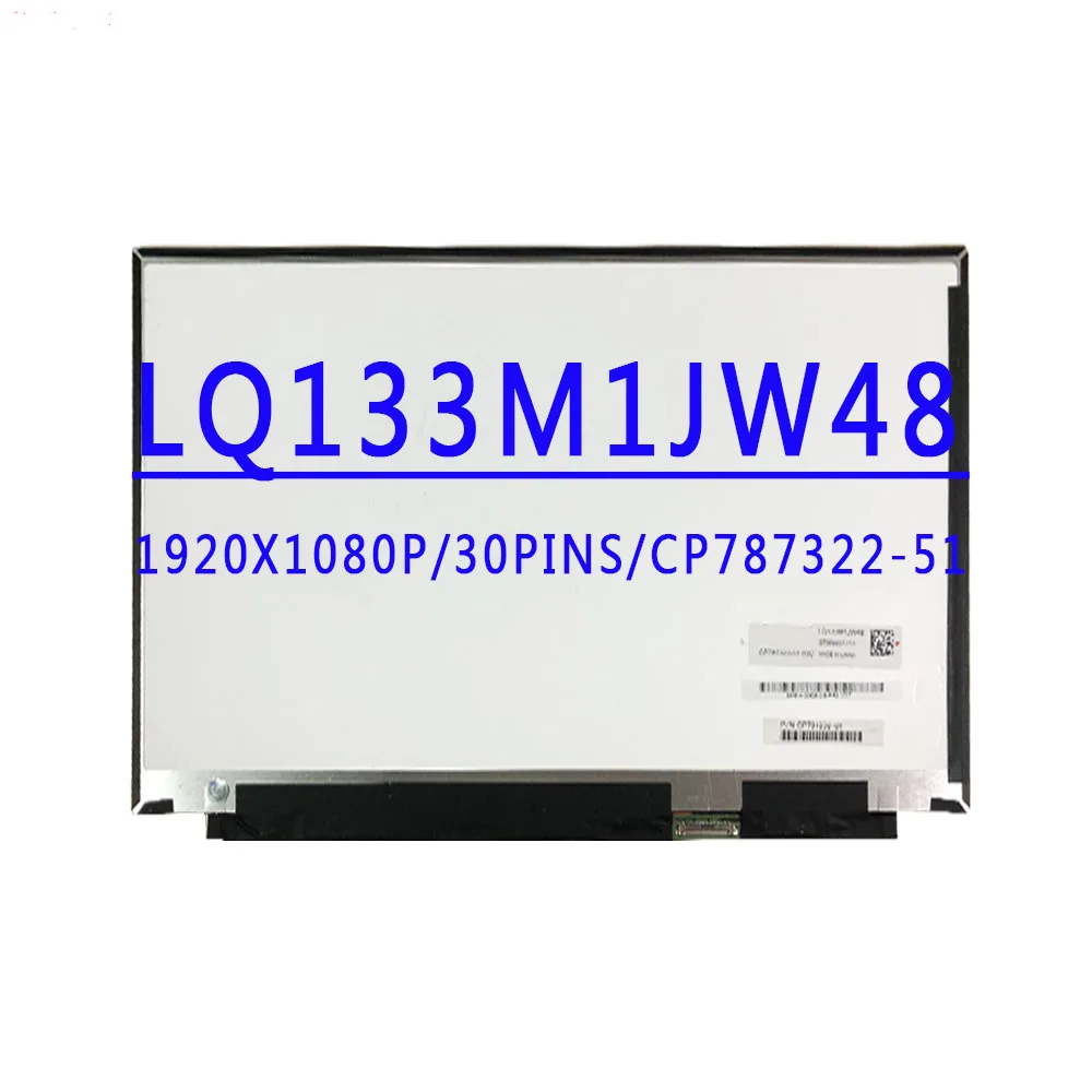 LQ133M1JW48 CP787322-51 P/N CP791838-0 13.3 inch FHD 1920X1080