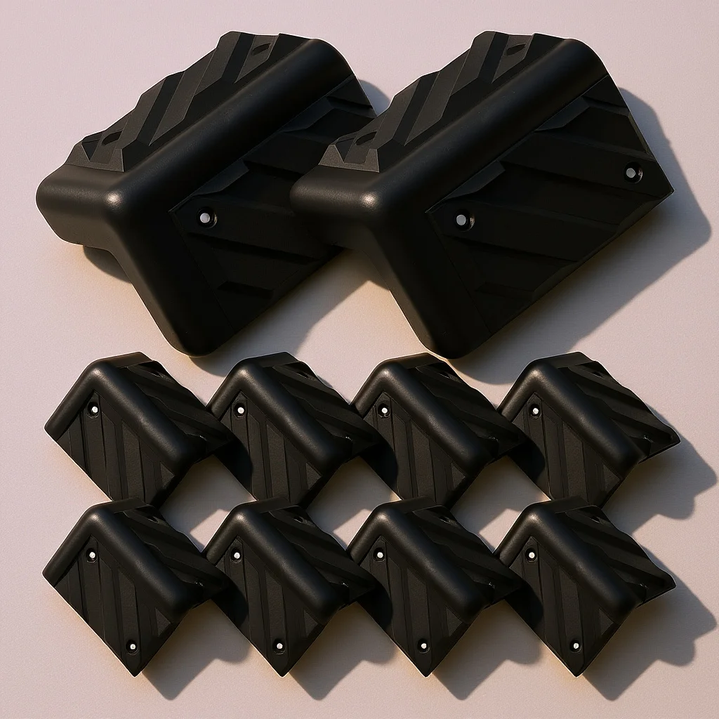 

16Pcs Anti-Collision Corner Protectors for Speaker Cabinet Edge Cover Plastic Guard Furniture Wood Box Protection Angle Cover
