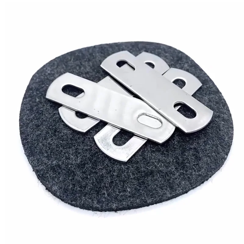 1/2/5/10pcs 304 Stainless Steel M6 M8 M10 M12 U-bolt Baffle Screw Flat Gasket Rectangular Washer Baffle Accessories