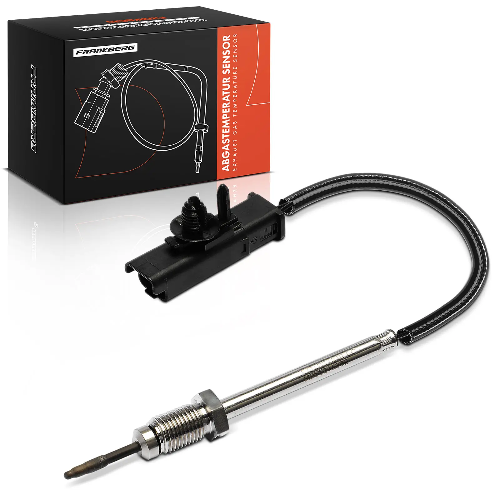 Frankberg 1x Abgastemperatursensor für Land Rover Range Rover Evoque Freelander 2 Jaguar LR030747 C2Z13016 9677456680