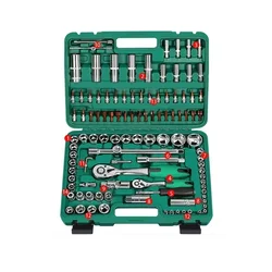 Auto Repair Tool Socket Wrench Ratchet Repair Car Set Combination Large, Medium and Small Repair Car Multi-function Tool Box