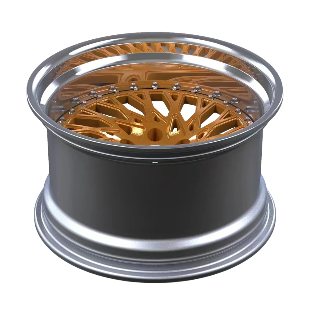 

Custom Design 2-Piece Deep Dish Forged Wheels 18-26 Inch Chrome Aluminium Alloy Rims for Jeep New Condition