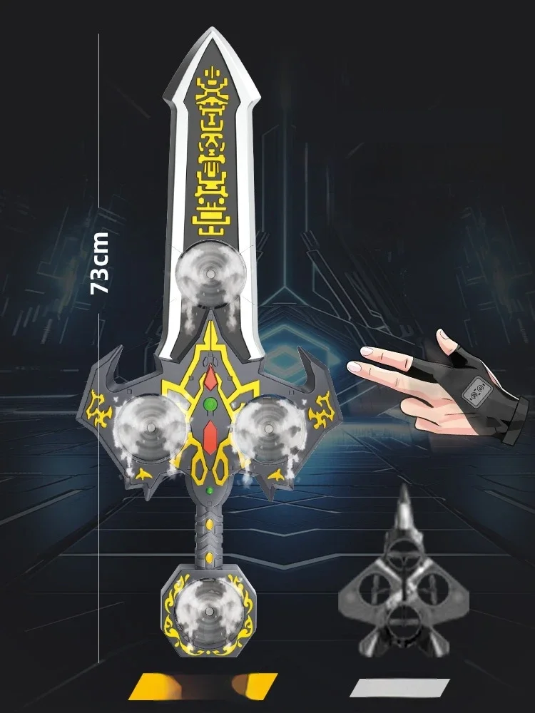 2025 جديد 2.4G RC طائرة فرش السيارات 4CH التحكم عن بعد تحلق السيف الطائرة بدون طيار مع أضواء RGB لعبة ميكانيكية شعبية للأطفال