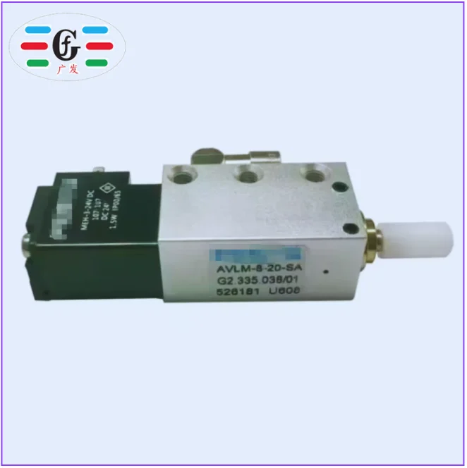 

High Quality G2.335.038 SM52 Front Gauge Paper Cylinder Solenoid Valve
