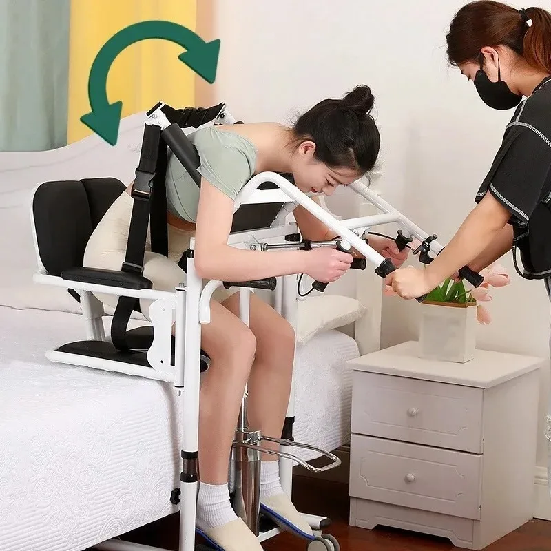 

Multifunctional Hydraulic Transfer Device for Paraplegic Elderly Care Bedridden Patient Transfer Lift Chair