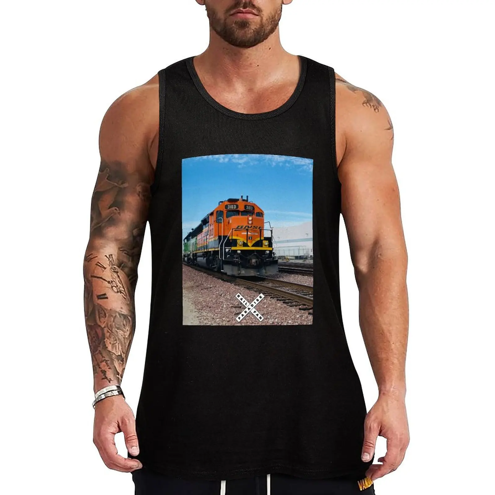 BNSF 3103 Tank Top Male clothes basketball sleeveless gym shirts male