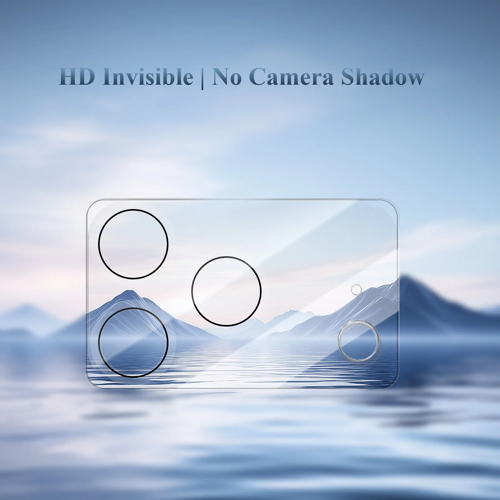 واقي عدسة الكاميرا من الزجاج المقوى من Lereach لهاتف iPhone 17 Pro Max / Air / 17 Pro مقاوم للخدش وشفاف عالي