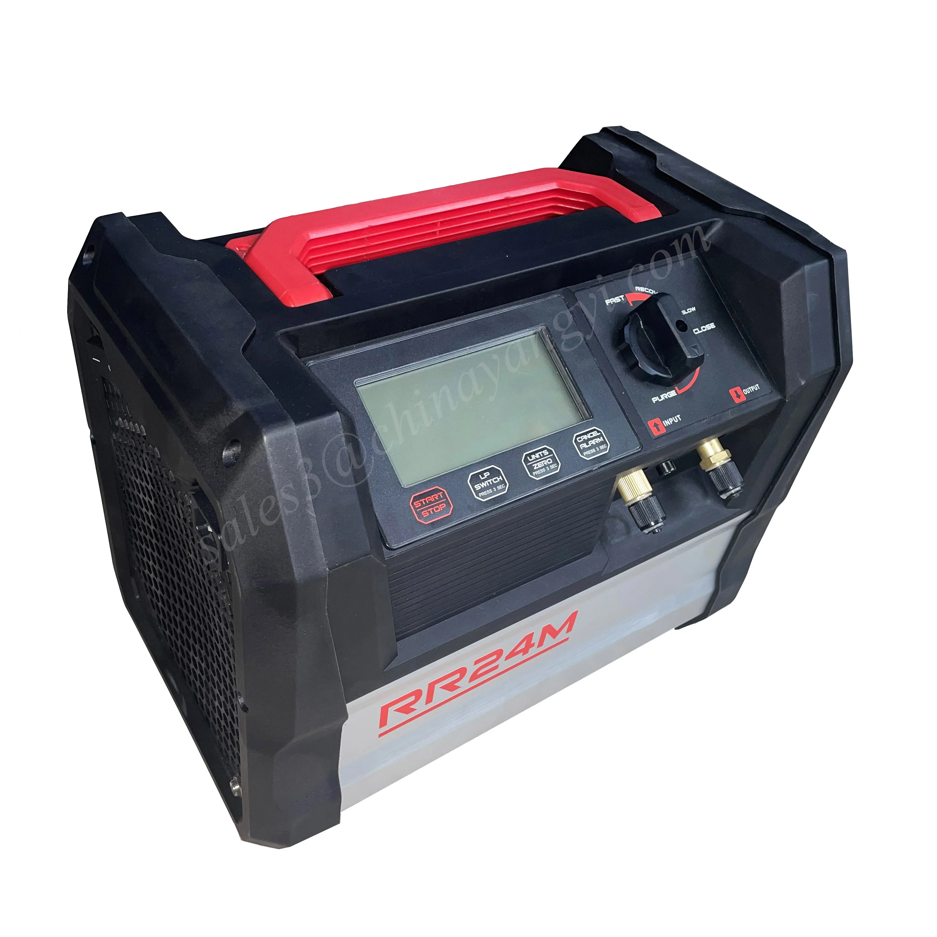 New Products Complete A/C Recovery System Twin Cylinder Gas R134a/R1234yf DC Recycling Unit with 80% Overcharge Protection - Image 5