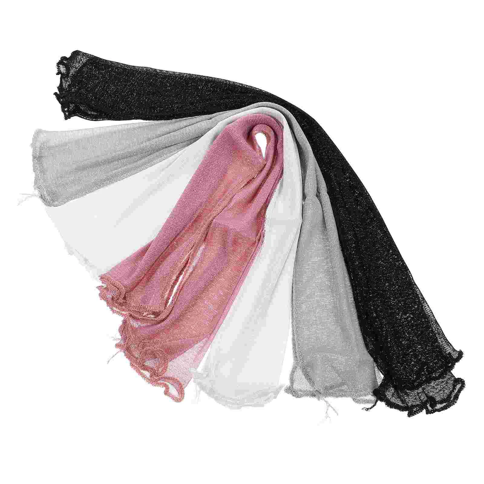 

4 Pairs Riding Lace Ice Sleeves Women's Arm Garden for Fabric Cooling Sunproof Cover