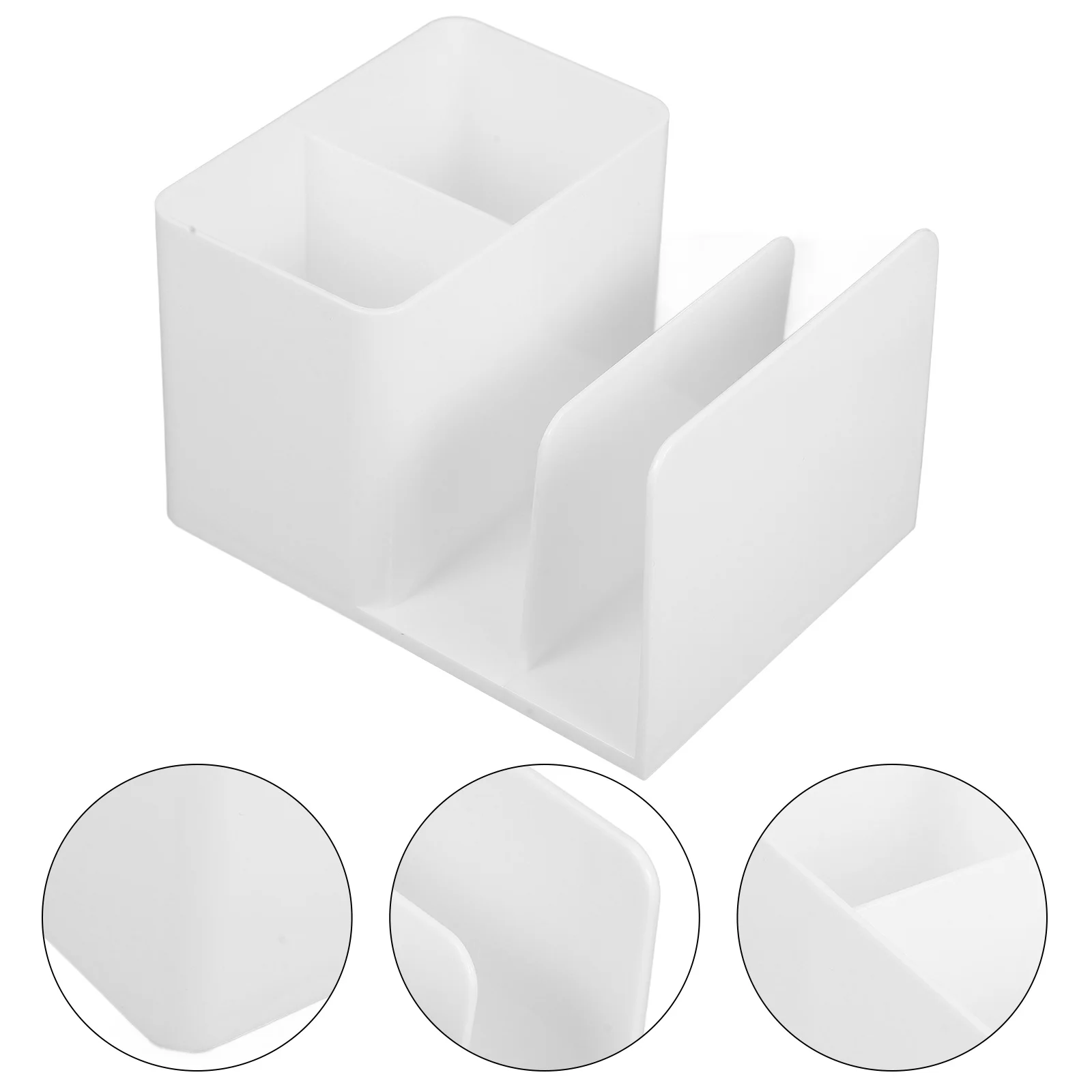 

Plastic Multifunctional Pen Containers Desktop File Organizer Letter Document Organizer Box Home Office Supplies